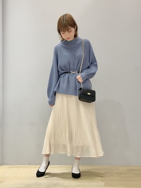 なつみさん（レディース・164cm）の冬コーディネート