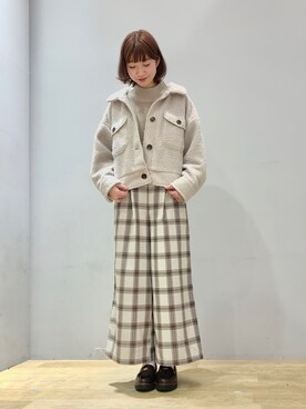 なつみさん（レディース・164cm）の冬コーディネート