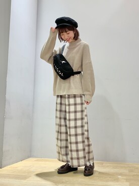 なつみさん（レディース・164cm）の冬コーディネート