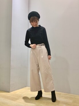 なつみさん（レディース・164cm）の冬コーディネート