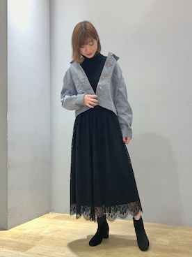 なつみさん（レディース・164cm）の冬コーディネート