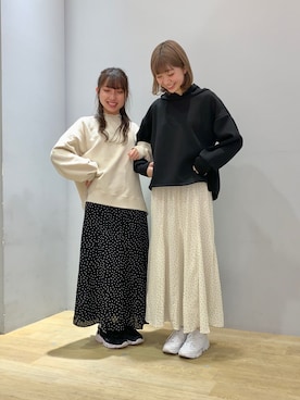 なつみさん（レディース・164cm）の春コーディネート