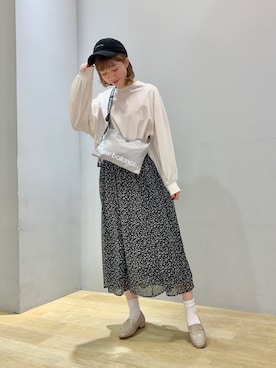 なつみさん（レディース・164cm）の春コーディネート