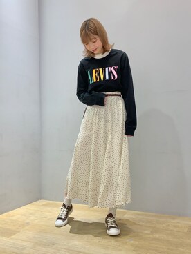 なつみさん（レディース・164cm）の春コーディネート