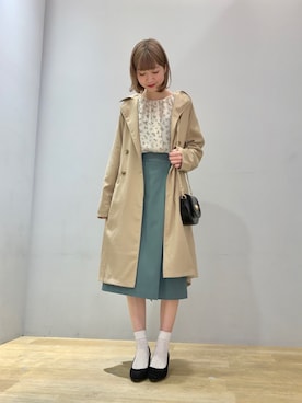 なつみさん（レディース・164cm）の春コーディネート