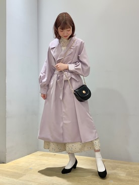 なつみさん（レディース・164cm）の春コーディネート