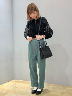 なつみさん（レディース・164cm）の春コーディネート