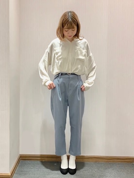 なつみさん（レディース・164cm）の春コーディネート