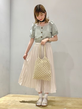 なつみさん（レディース・164cm）の夏コーディネート