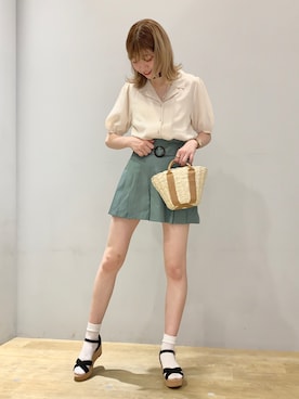 なつみさん（レディース・164cm）の夏コーディネート