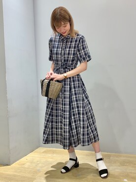 なつみさん（レディース・164cm）の夏コーディネート