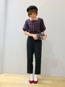 なつみさん（レディース・164cm）の夏コーディネート