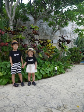 *𝐧𝐚𝐫𝐲𝐮* さん（キッズ・110cm）の夏コーディネート