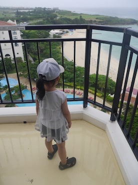 *𝐧𝐚𝐫𝐲𝐮* さん(キッズ・90cm)の夏コーディネート