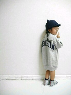 *𝐧𝐚𝐫𝐲𝐮* さん（キッズ・90cm）の秋コーディネート