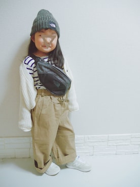 *𝐧𝐚𝐫𝐲𝐮* さん（キッズ・100cm）の冬コーディネート