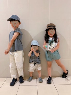 *𝐧𝐚𝐫𝐲𝐮* さん(キッズ・120cm)の夏コーディネート