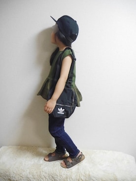 *𝐧𝐚𝐫𝐲𝐮* さん（キッズ・110cm）の夏コーディネート