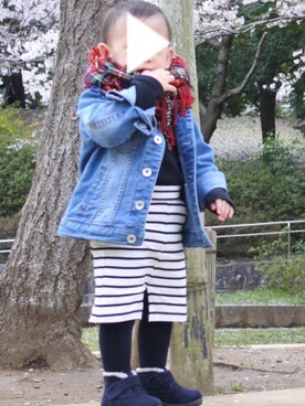 にょんさん（キッズ・80cm）の春コーディネート