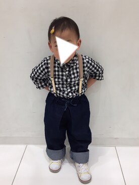 にょんさん（キッズ・80cm）の春コーディネート