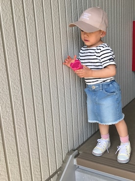 にょんさん（キッズ・80cm）の春コーディネート