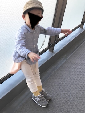 「秋ですね」｜にょんさん（キッズ・80cm）の秋コーディネート