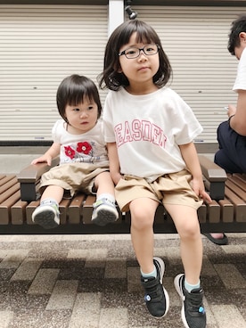 碧花*瑚花さん(キッズ・90cm)の夏コーディネート