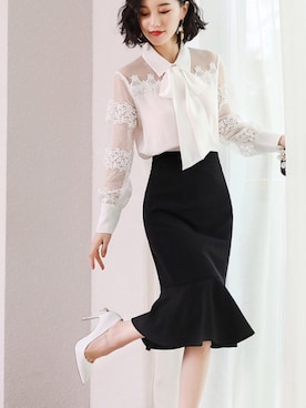 「アイテム（つなぎ/オールインワン、その他）」を使った、ayakaさん（レディース・160cm）の春コーディネート