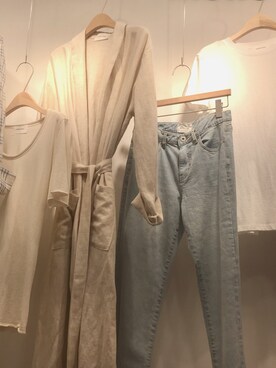 「koreawholesaleのアイテム（ジャケット/アウター、ベージュ系）」を使った、lovin さん（レディース）の春コーディネート