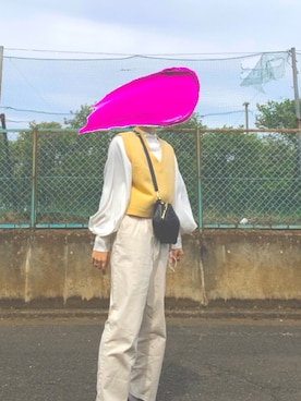 「NICE CLAUP（ナイスクラップ）のアイテム（パンツ）」を使った、flower100613さん（メンズ・164cm）の春コーディネート