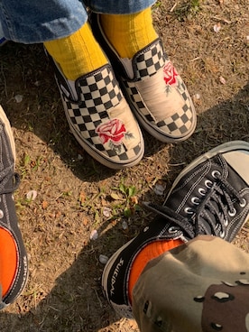 「ct70」｜「アイテム（スリッポン）」を使った、keさん（メンズ・173cm）の春コーディネート