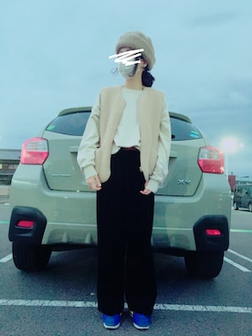 「COLD BREAKER（コールドブレーカー）のアイテム（その他アウター）」を使った、237さん（レディース・160cm）の冬コーディネート