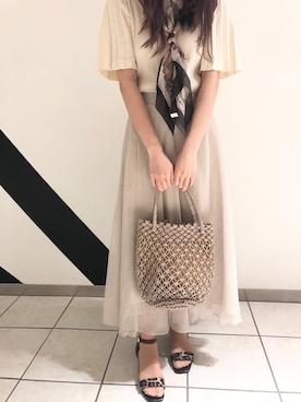 SM2 olohuone札幌パセオ店さん（レディース・160cm）の春コーディネート