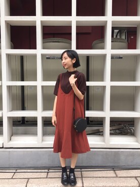 「Ballet.A（バレット　エー）のアイテム（トップス）」を使った、Millieさん（レディース・156cm）の春コーディネート