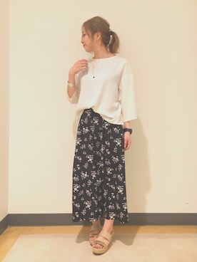 ユナさん（レディース・155cm）の春コーディネート