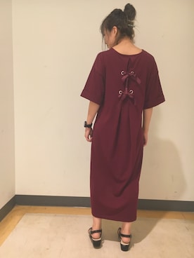 ユナさん（レディース・155cm）の夏コーディネート