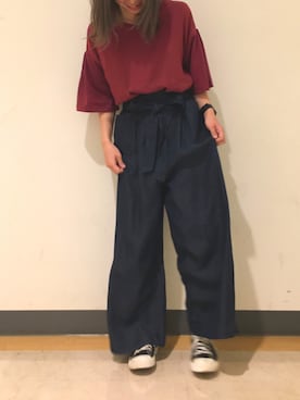 ユナさん（レディース・155cm）の夏コーディネート