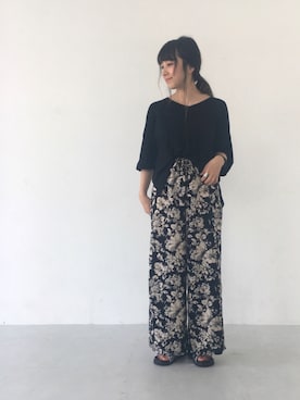 ユナさん（レディース・155cm）の夏コーディネート