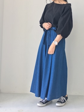 ユナさん（レディース・155cm）の夏コーディネート