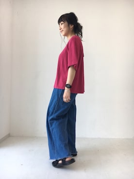 ユナさん（レディース・155cm）の夏コーディネート