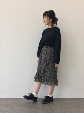 ユナさん（レディース・155cm）の夏コーディネート