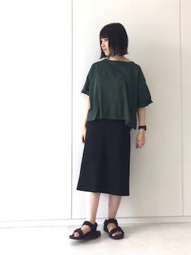 ユナさん（レディース・155cm）の夏コーディネート