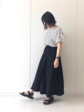 ユナさん（レディース・155cm）の夏コーディネート