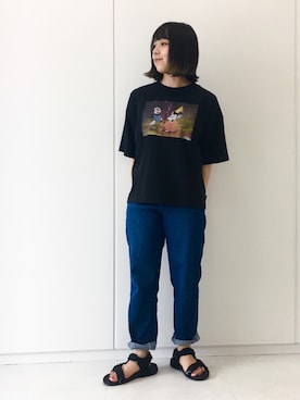 ユナさん（レディース・155cm）の夏コーディネート