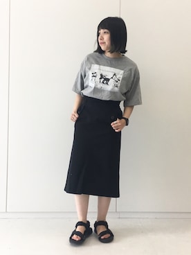 ユナさん（レディース・155cm）の夏コーディネート