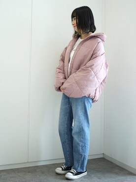 ジャケット アウターを使った 薄ピンク の人気ファッションコーディネート Wear