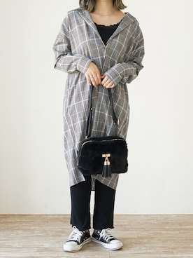 ユナさん（レディース・155cm）の秋コーディネート