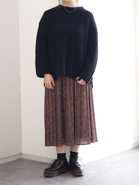 ユナさん（レディース・155cm）の冬コーディネート