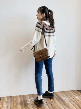 ユナさん（レディース・155cm）の冬コーディネート