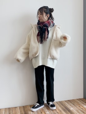 ユナさん(レディース・155cm)の冬コーディネート